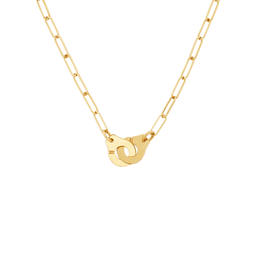 Dinh Van necklace - R10 handcuff necklace in 18k yellow gold 58 Facettes
