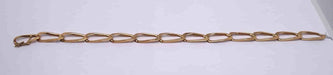 Men's gold bracelet bracelet 58 Facettes 12574