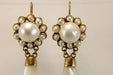 Boucles d'oreilles Boucles d'oreilles en or et perles anciennes 58 Facettes 7594