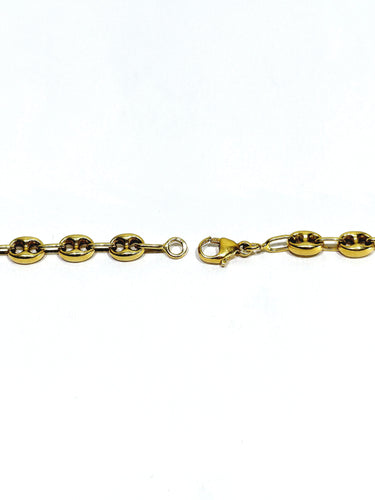 Collier Chaîne En Or Maille Grain De Café 58 Facettes