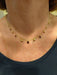 Collier Collier moderne or jaune grenats 58 Facettes 091831