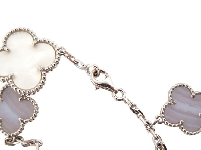 Bracelet bracelet van cleef and arpels magic alhambra 5 motifs vcarl62400 or nacre 58 Facettes 267481
