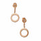 BULGARI - Boucles d'oreilles Bulgari Revamping or rose diamants 58 Facettes