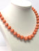 Collier Collier en or jaune et corail rose Sciacca 58 Facettes