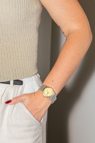 Montre Omega Montre Constellation Acier, Or jaune 58 Facettes 4258446CN