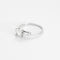Bague 53 Solitaire en platine et diamants 58 Facettes B250574
