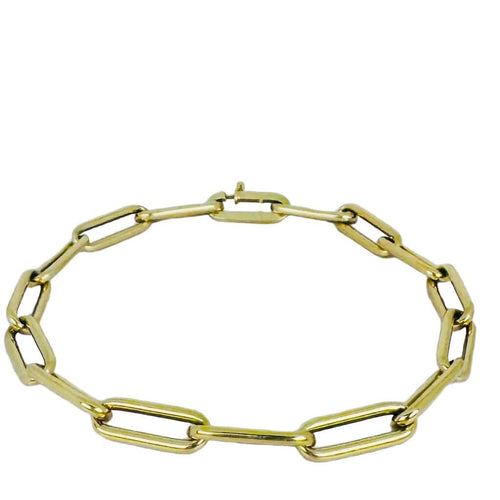 Bracelet Bracelet en or jaune fermé pour toujours 58 Facettes 2501020