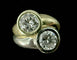 Bague 52 Bague deux ors sertie de deux diamants 58 Facettes