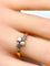 Bague or perles diamants vers 1900