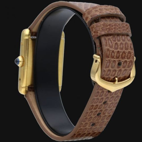 Montre Cartier Montre Tank Vermeil 58 Facettes MT43326