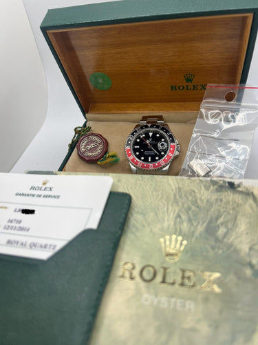 Montre Rolex GMT MASTER II « Coke » 58 Facettes