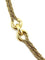 Collier VAN CLEEF & ARPELS. Collier vintage en or jaune 18K, ivoire et diamants 58 Facettes
