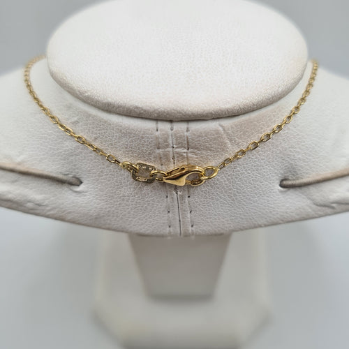 Collier Collier or jaune 18 carats serti de billes d’or 58 Facettes