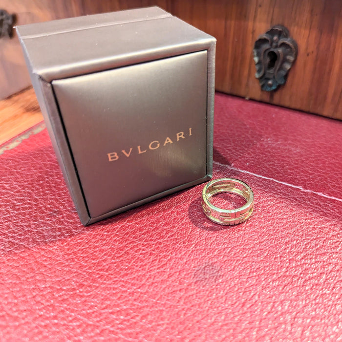 BULGARI - Bague Parentesi or rose