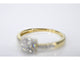 Bague Bague entourage en or avec diamants 58 Facettes 2106