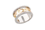 Bague 52.5 Bague en or blanc, diamants naturels 58 Facettes AG-20X1798