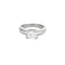 Bague 44 Solitaire or blanc et diamant 58 Facettes 240425