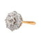 Bague 53 Bague Marguerite Or rose, Platine Diamant 58 Facettes 3904851CN