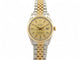Montre vintage montre ROLEX datejust 16013 36 mm or et acier jubile automatique 58 Facettes 271034