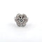 Anello en or blanc 18k et diamants