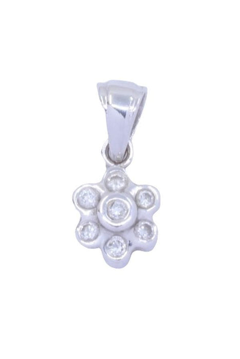 Pendentif Pendentif fleur diamants 58 Facettes 089641