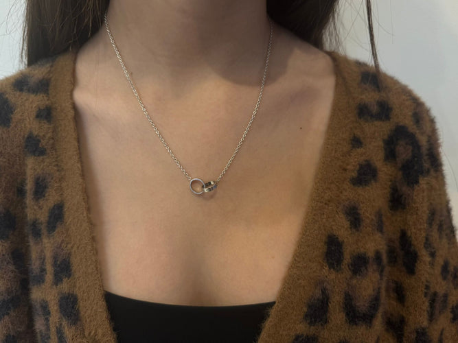 Collier Cartier - Collier Love en or gris 58 Facettes