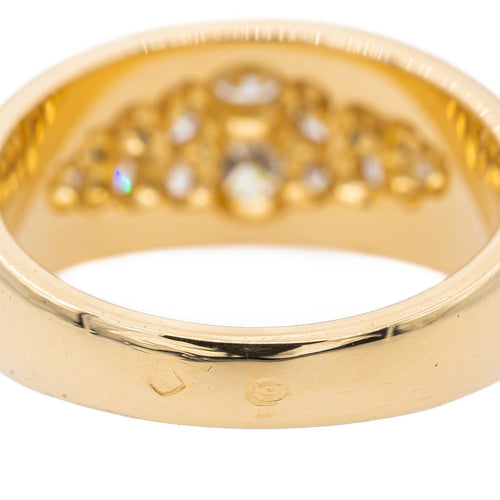 Bague 55 Bague Jonc Or jaune Diamant 58 Facettes 2975752CN