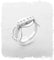 Bague 54 Bague Diamants Or Blanc 58 Facettes AA 1447