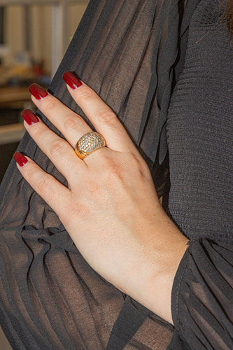 Bague 56 Bague  Jonc  Or jaune Diamant 58 Facettes 3106204CN