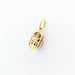 Pendentif Pendentif Animalier en or jaune et turquoise 58 Facettes 30897