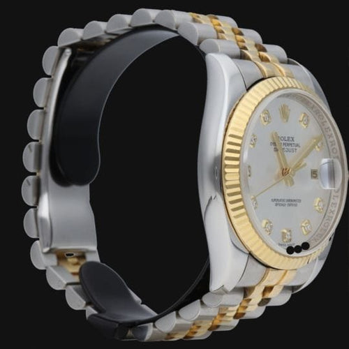 Montre Rolex Montre Date Just 36 58 Facettes MT42552