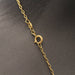 Solid Gold Chain Necklace 58 Facettes E360327