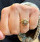 Bague 53 Bague ancienne en or et diamants 58 Facettes