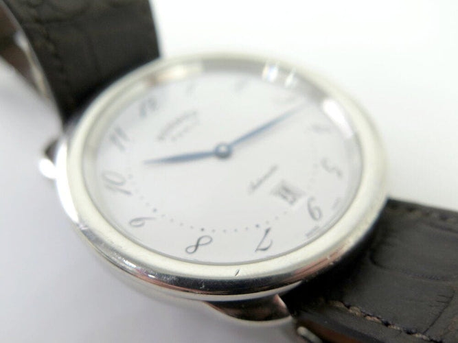 Montre montre HERMES arceau ar7.710 41 mm acier bracelet croco automatique 58 Facettes 268183