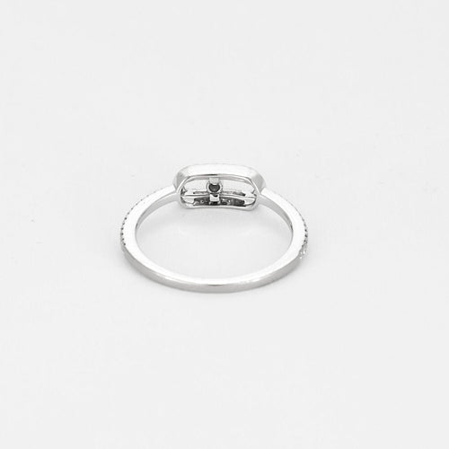 Bague 52 Messika Bague Move Uno Pavée en Or blanc 18k 58 Facettes 58FC16