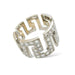 Bague 53 Bague vintage en or blanc et diamants 58 Facettes