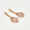 Boucles d'oreilles Boucles d'oreilles vintage saphirs et diamants sertis sur or jaune 58 Facettes 3679