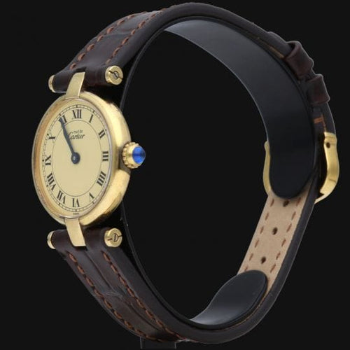 Montre Cartier Montre Must De Cartier Vermeil 58 Facettes MT41233