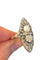 Bague 56 Bague Marquise Or Rose, Argent Diamant & Perle 58 Facettes GU235