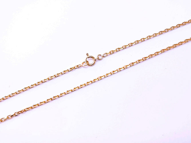 Collier Chaîne maille forçat 55 CM 58 Facettes CH.COU.1676.5