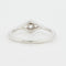 Bague 48 BAGUE EN OR BLANC 18 CARATS 58 Facettes REF 8022/19