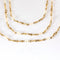 Collier Collier Rococo or jaune et or blanc 58 Facettes LP1163/6