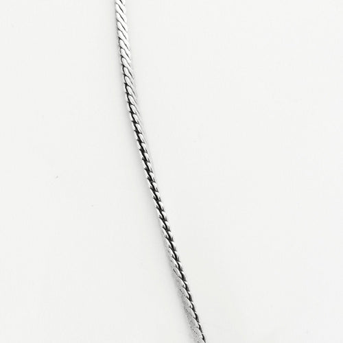 Collier Collier or gris, émeraude Colombienne et diamants 58 Facettes LJ15