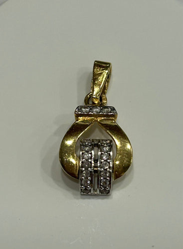 Pendentif Pendentif Boucle de Ceinture 58 Facettes LP181