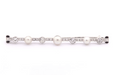 Broche Broche Art Déco en or blanc sertie de perles fines, d'onyx et de diamants 58 Facettes 21131