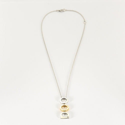 Collier FRED- Fred Success - Collier en or deux tons et diamants 58 Facettes CAN1558