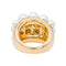 Bague 50 Bague Cocktail Or jaune Perle, Diamant 58 Facettes 3230366CN