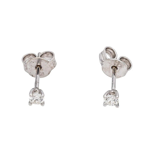 Boucles d'oreilles Boucles d'oreilles Puces Or blanc Diamant 58 Facettes 4815661CN