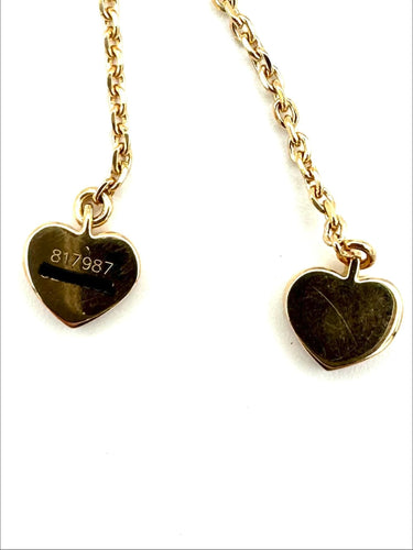 Collier CHOPARD. Collection "World animals collection", collier or rose 18K 58 Facettes