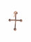 Pendentif Croix ancienne or jaune 58 Facettes
